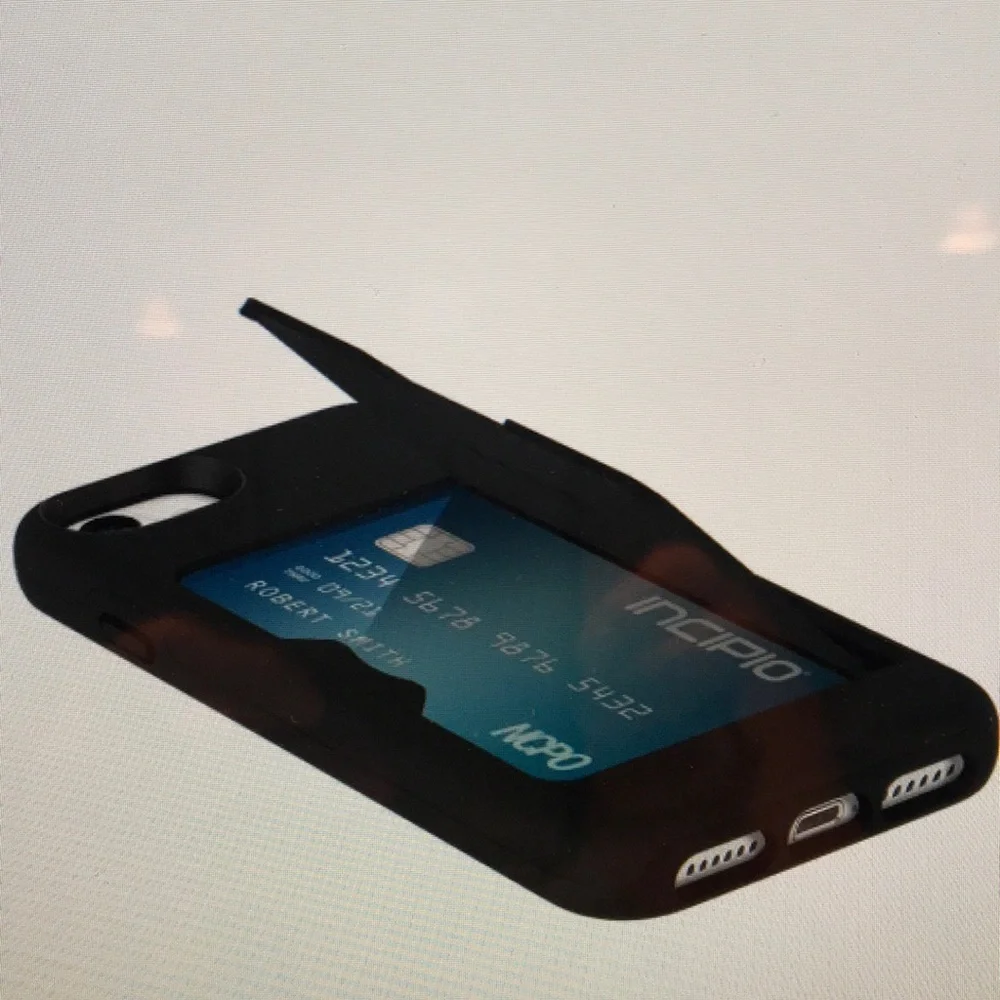 Incipio Stowaway Iphone case w/ credit card holder